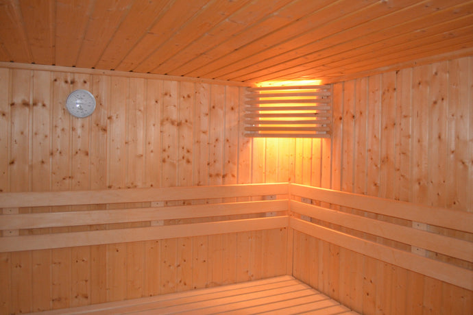 Indoor Hemlock Traditional Dry Sauna | 6 Person